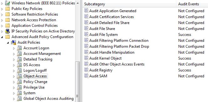 Audit File System - аудит доступа к файлам