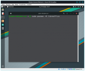 Manjaro pacman 12