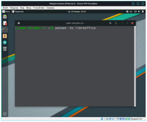 Manjaro pacman 4