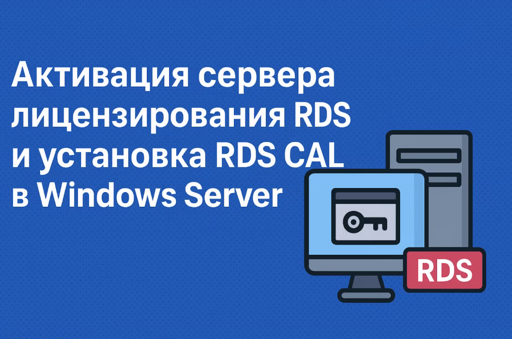 Активация сервера лицензирования Remote Desktop Services и установка клиентских лицензий RDS CAL в Windows Server